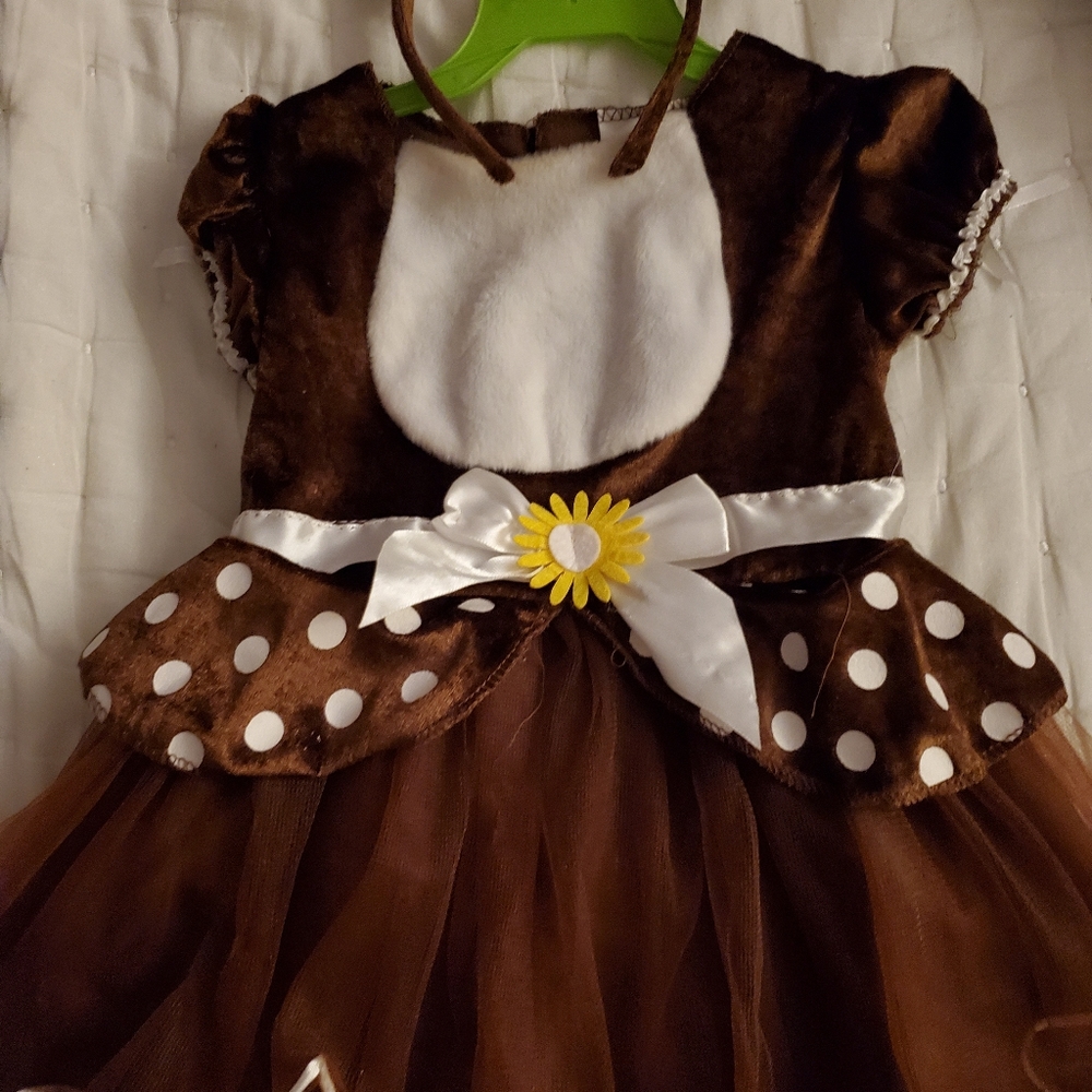 Baby girl/toddler deer dress
